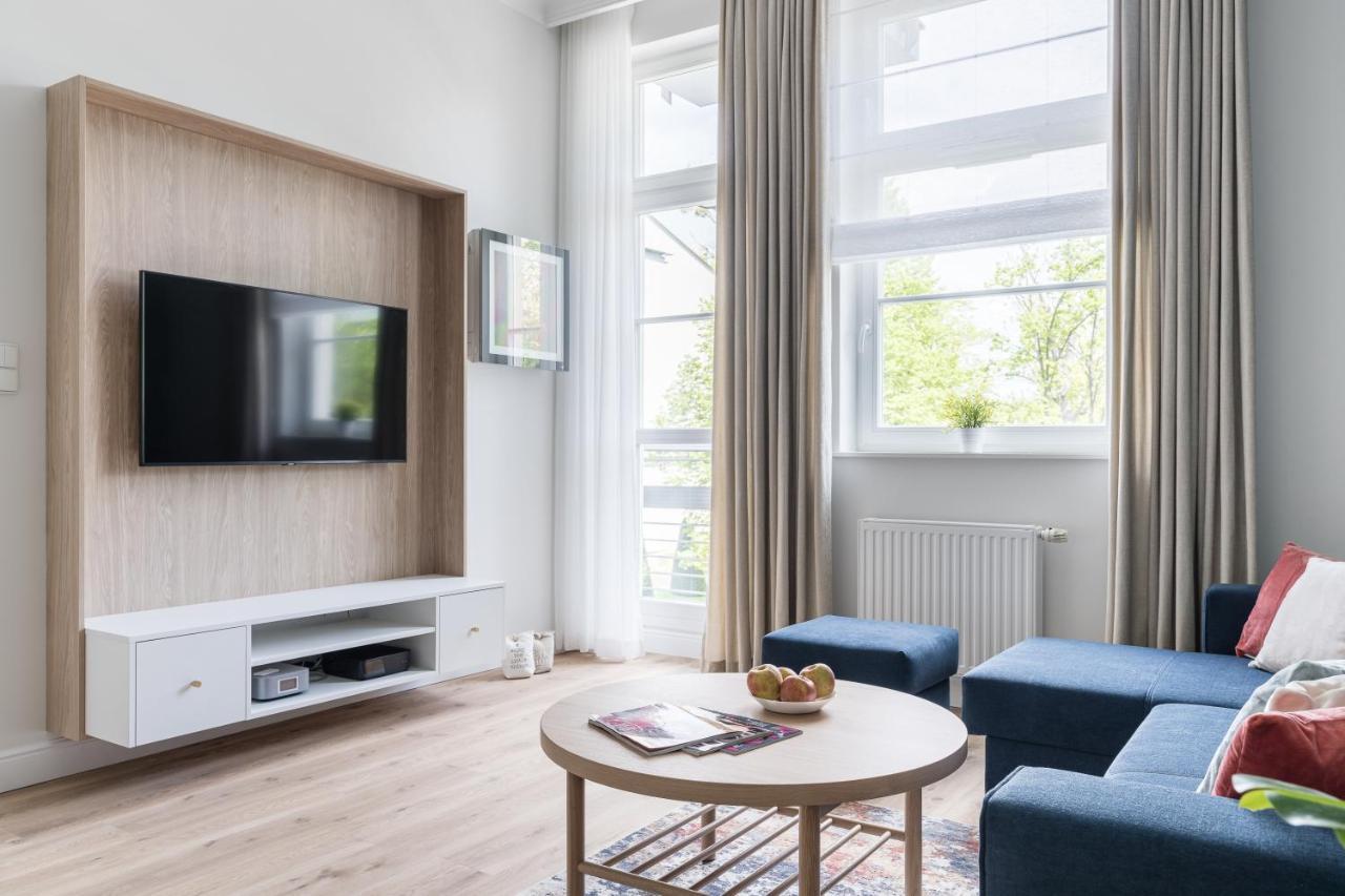 Sanhaus Apartments - Apartament Mera Z Parkingiem I Klimatyzacja 索波特 外观 照片